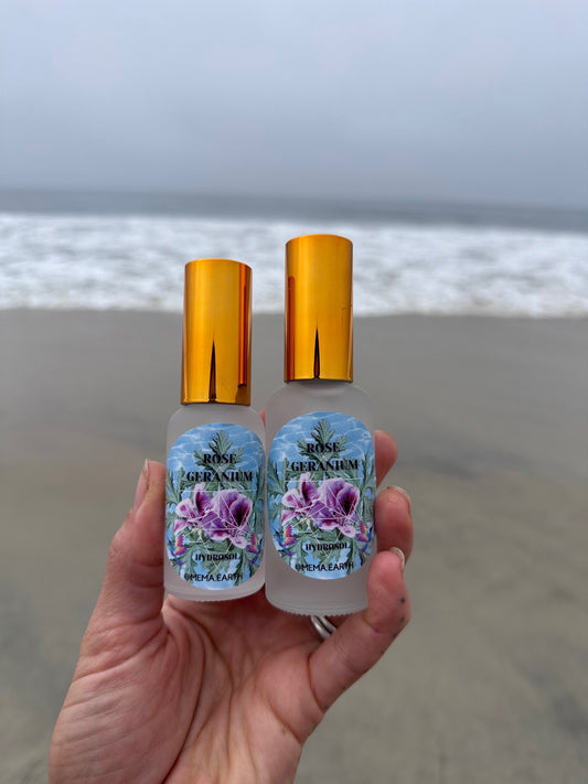 Organic Rose Geranium Hydrosol